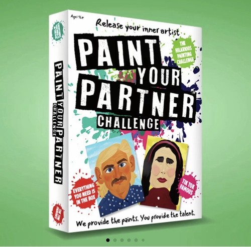 Paint your partner challenge - paint,