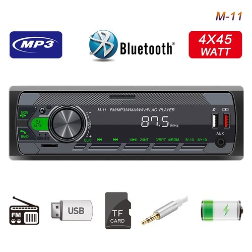 Single din car stereo radio - single,